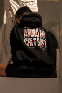 Hoodie “AMMO” CHI'T'SAP Black/Kiss