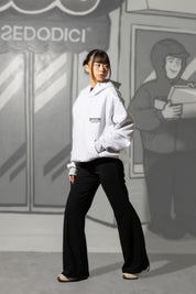 Hoodie "KILLED ROMANCE" AshGrey/Black