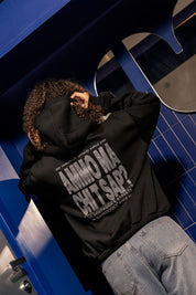 "AMMO" CHI'T'SAP Hoodie Glitter Black
