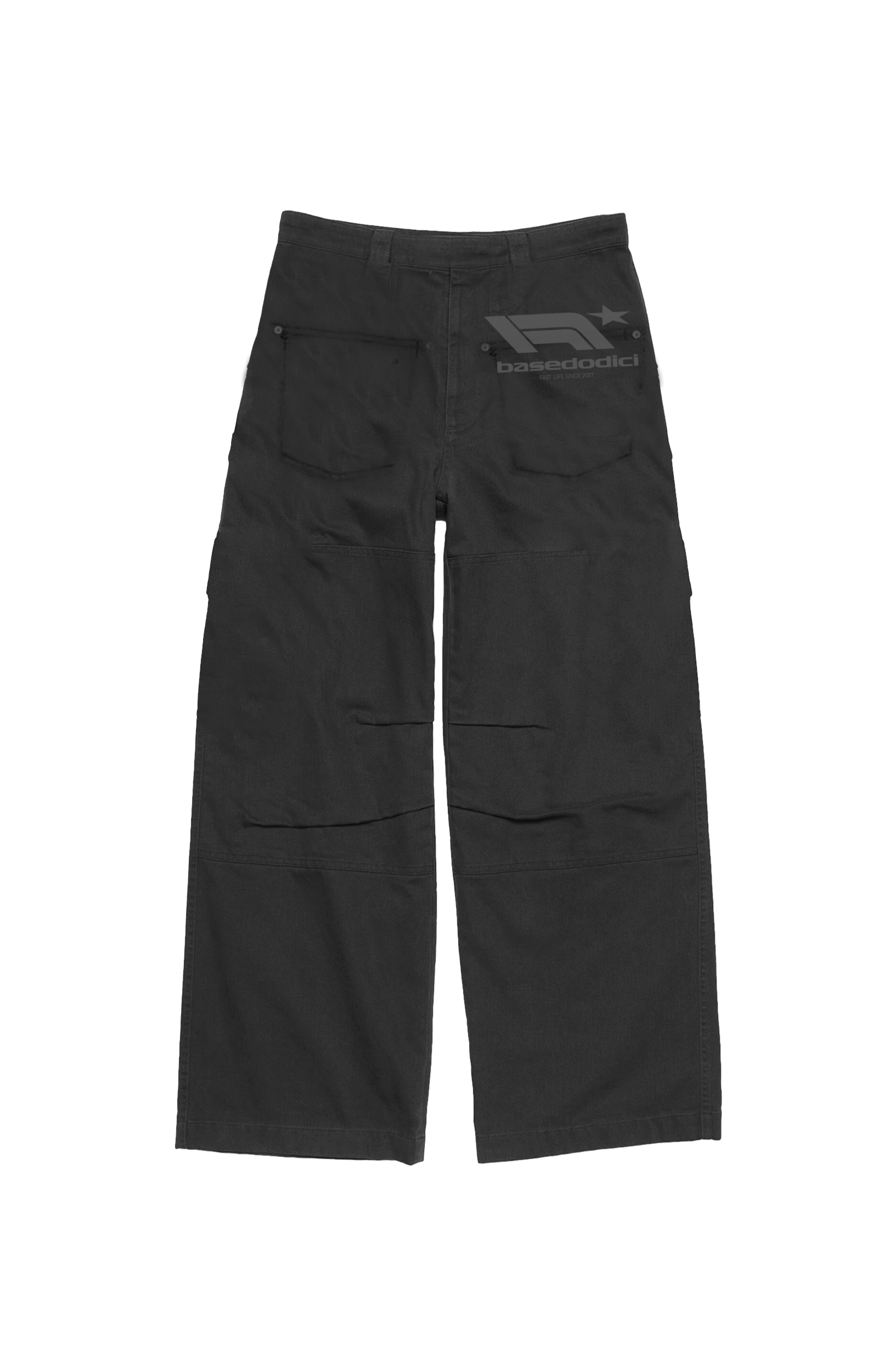 Simple Work Pants “THECRUISE” Black