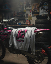 Hoodie "CAMO4PLAYER" Back 12 AshGrey/CamoPink