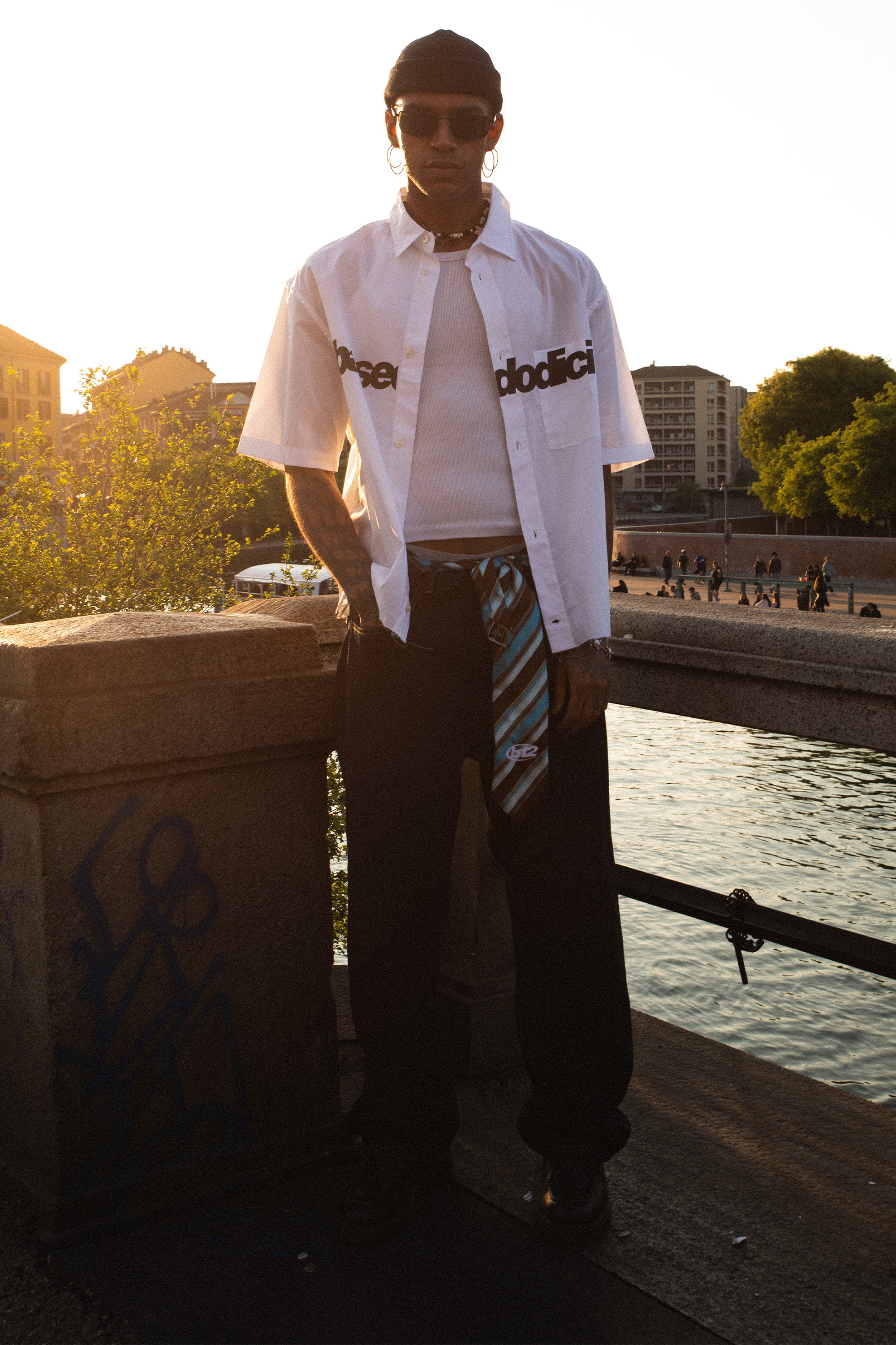 “CRUEL SEASON” Logo White Shirt