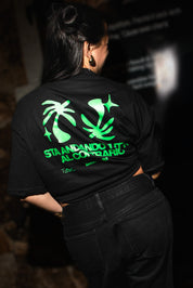 "SAMURAIJAYxBASEDODICI" TuttoSbagliato Tee Black/Green