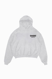 Hoodie "KILLED ROMANCE" AshGrey/Black