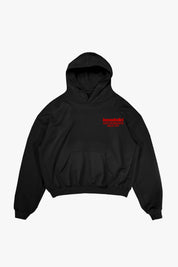 Hoodie "KILLED ROMANCE" Black/Red