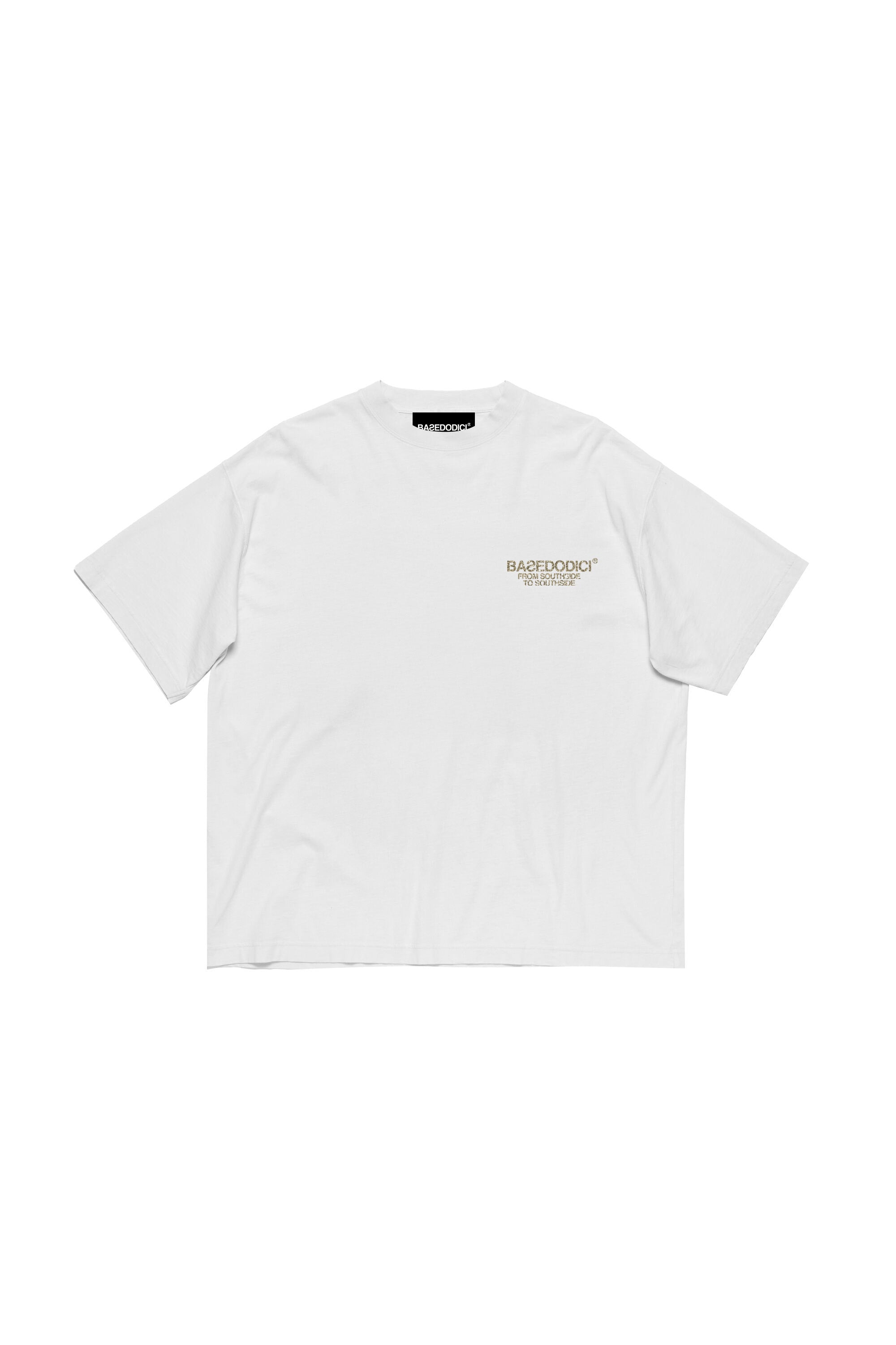 “AMMO” CHI'T'SAP White/Glitter T-Shirt