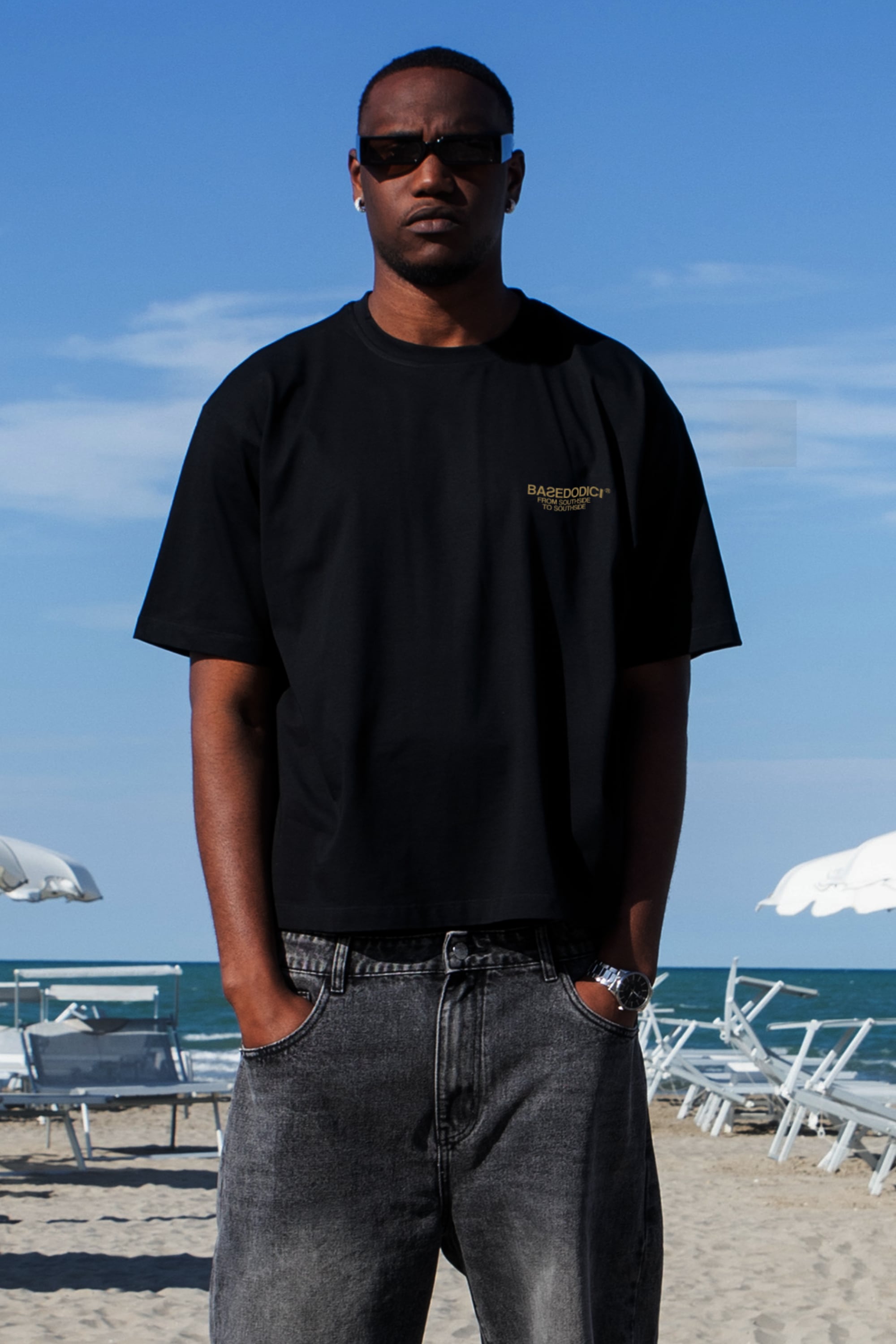“AMMO” CHI'T'SAP T-Shirt Black/Chrome