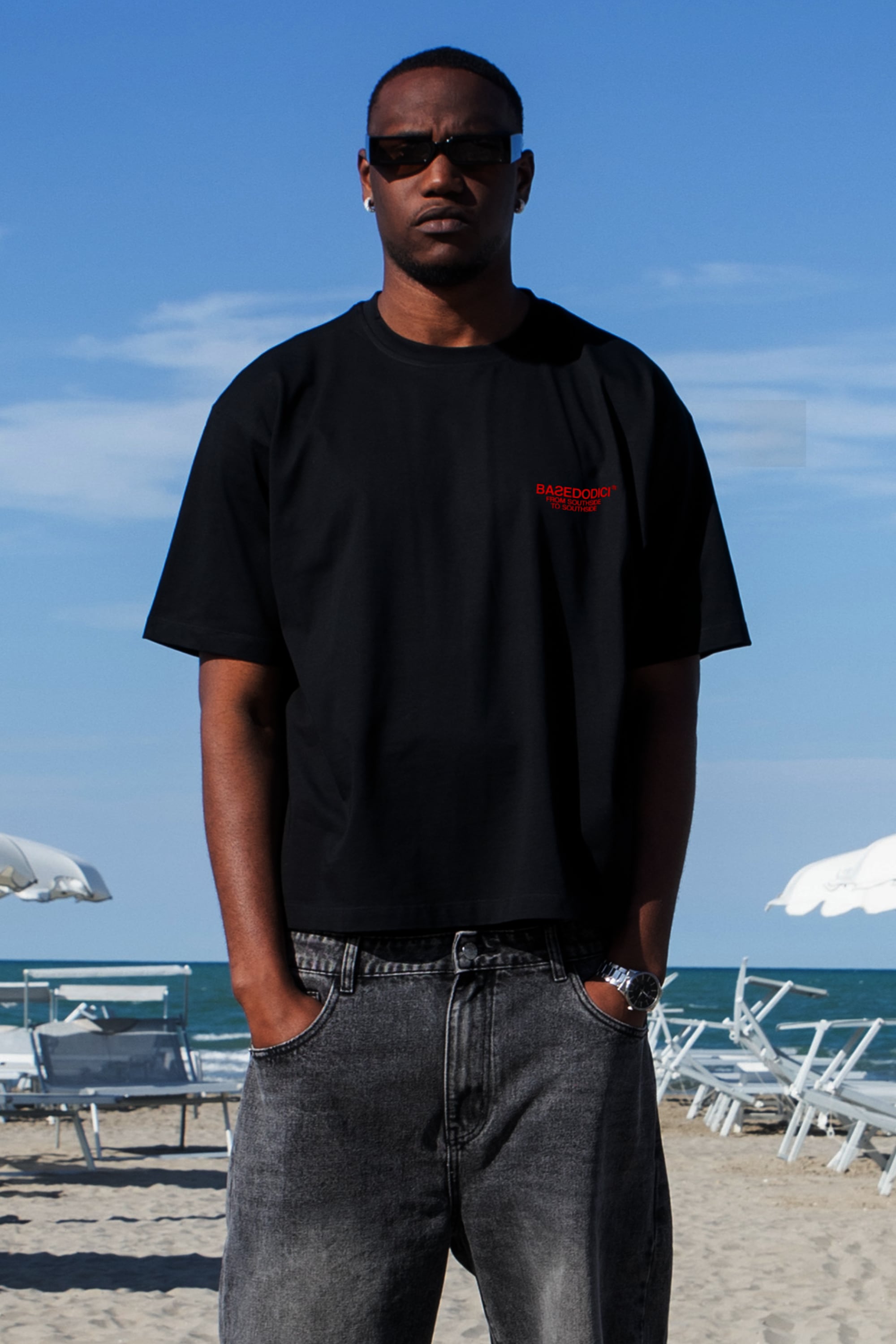 “AMMO” CHI'T'SAP Black/Kiss T-Shirt