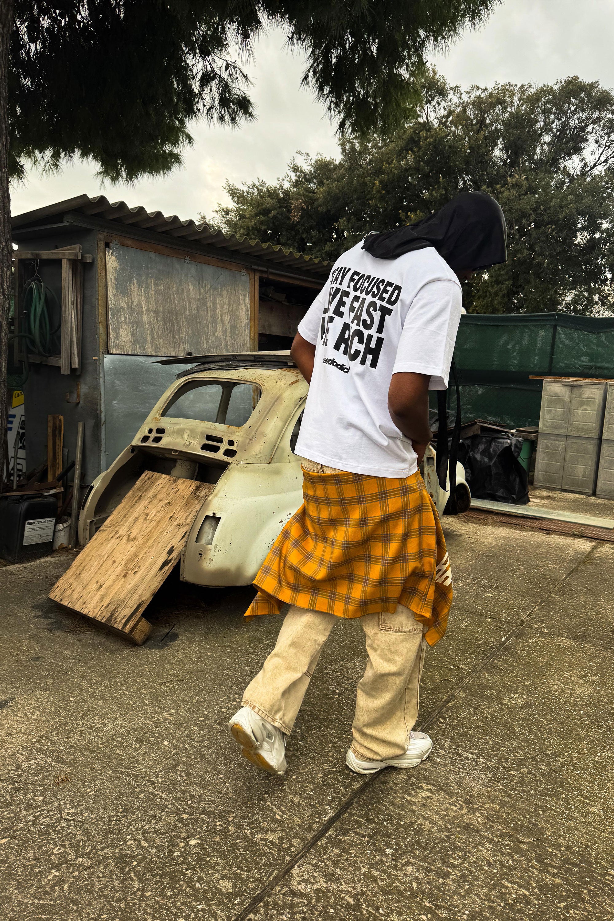 “THECRUISE” T-Shirt StayFocused White