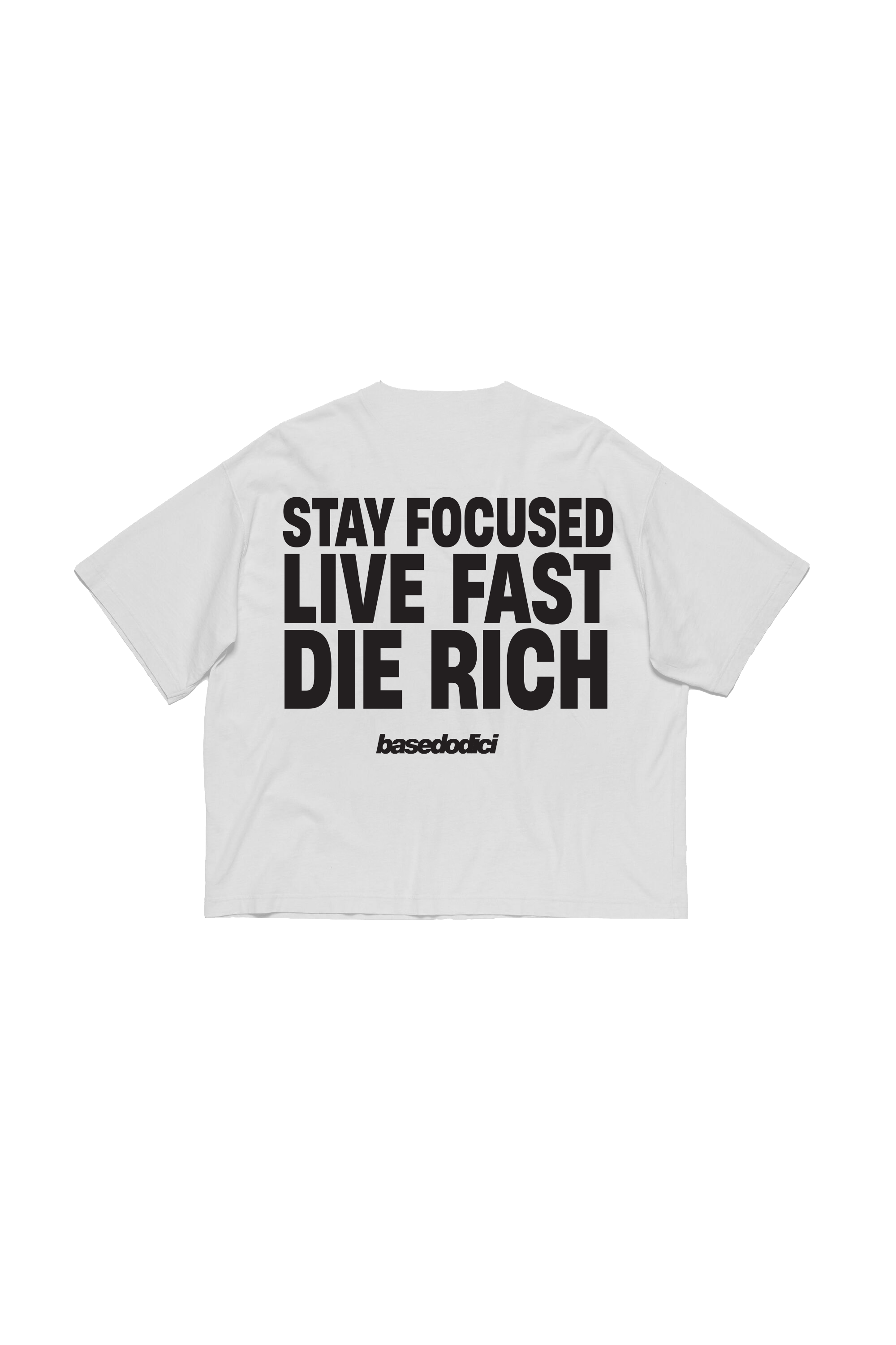 “THECRUISE” T-Shirt StayFocused White