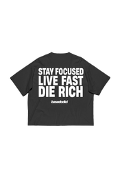 “THECRUISE” T-Shirt StayFocused Black