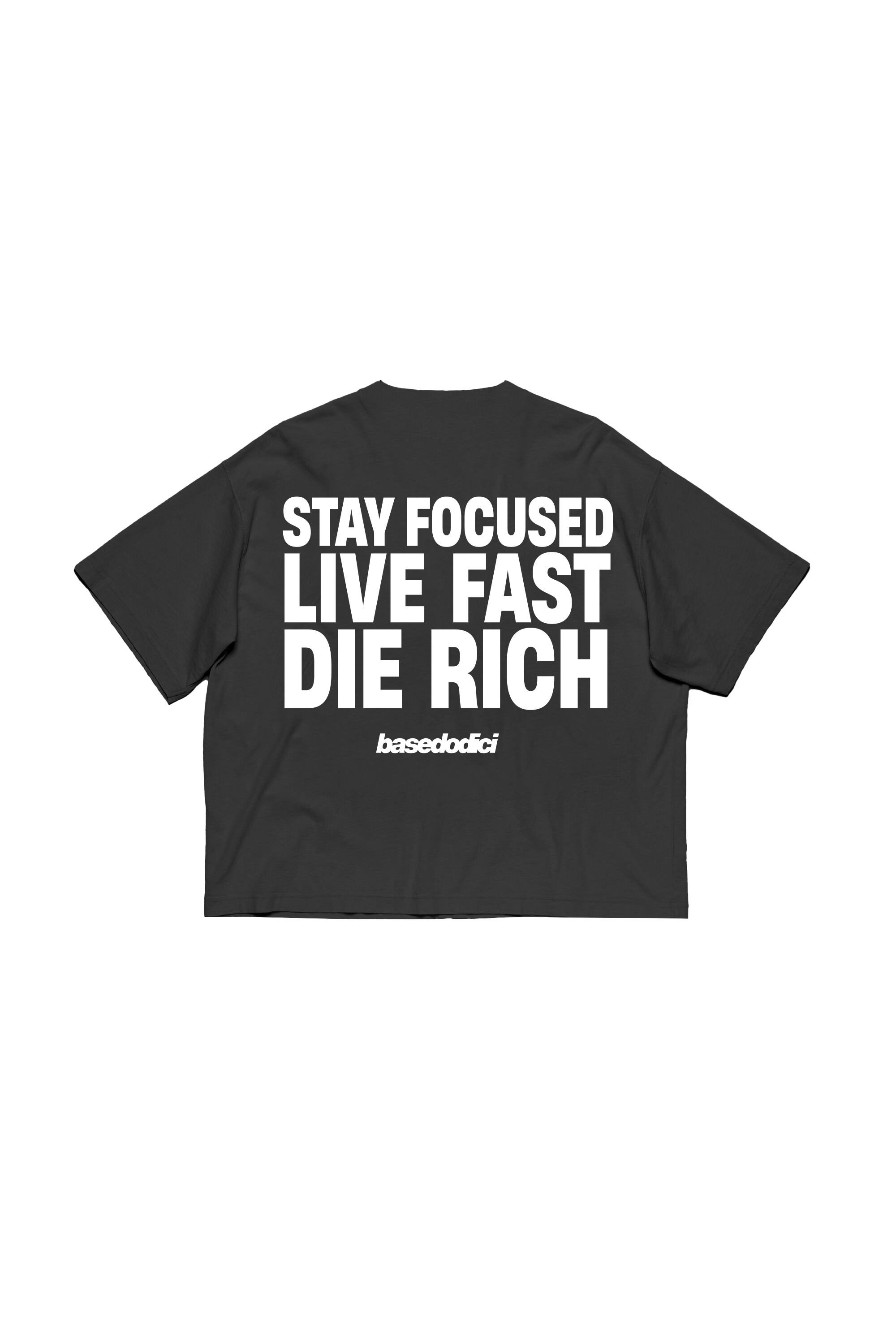 “THECRUISE” T-Shirt StayFocused Black