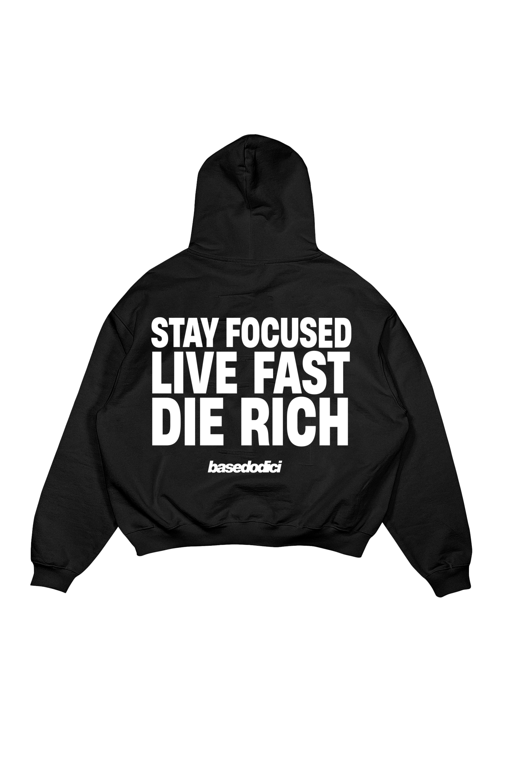 Hoodie “THECRUISE” StayFocused Black