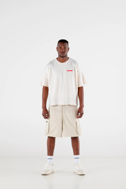 “CRUEL SEASON” T-Shirt Italian White/Red