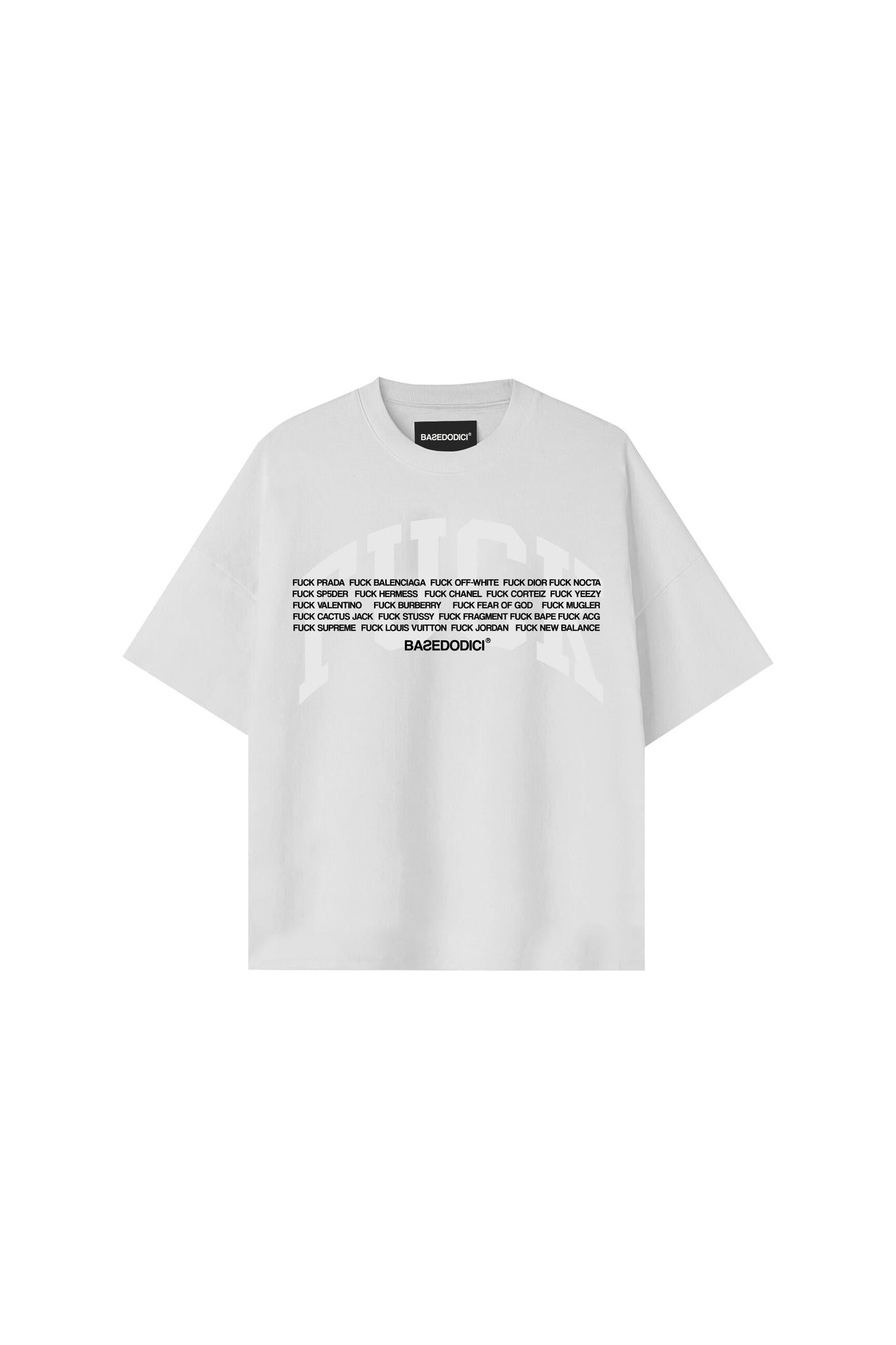 T-Shirt "FCK 3.0" Logos White