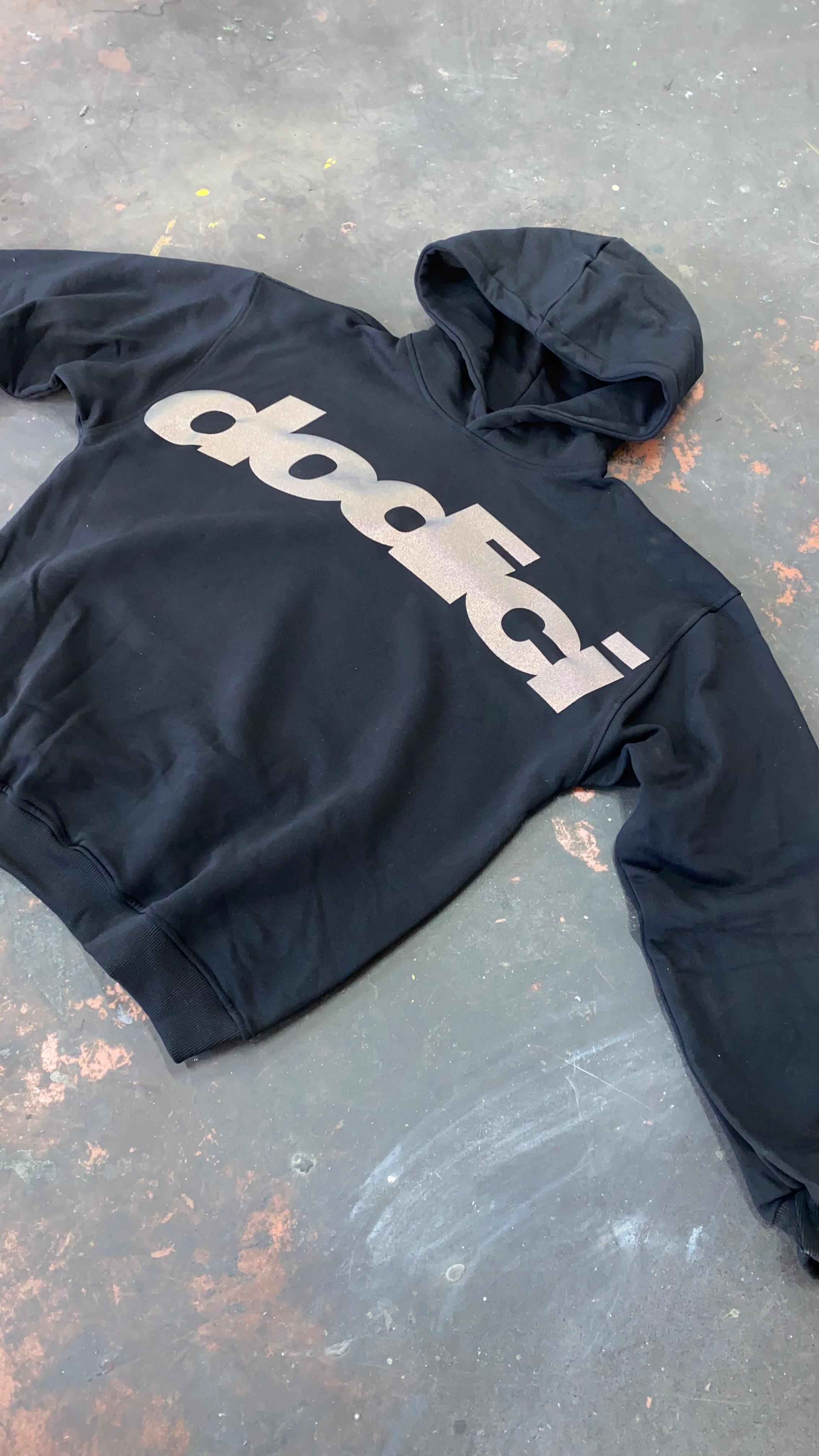 Hoodie "REFLECTIVE" ArcLogo Black