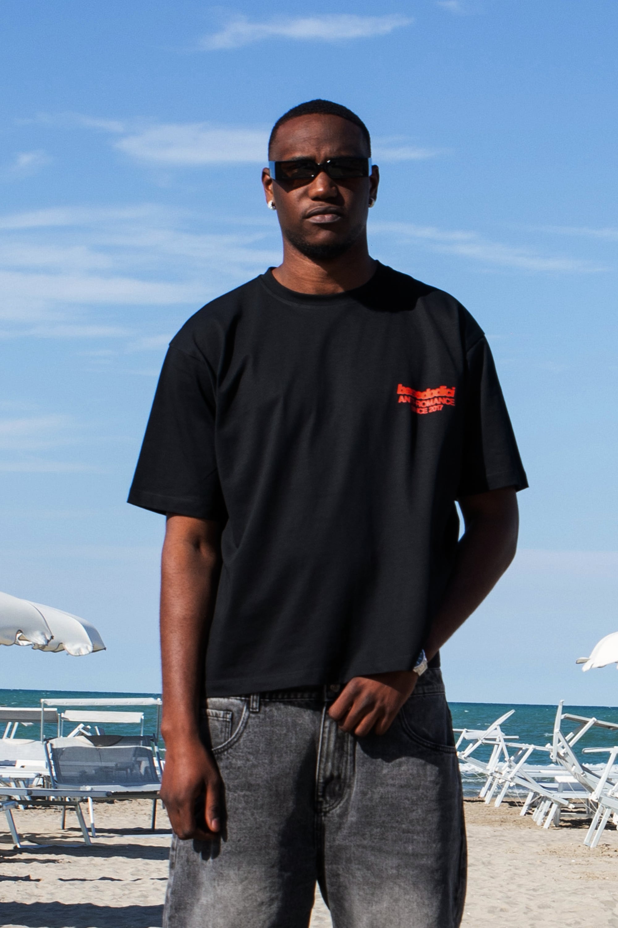 “KILLED ROMANCE” T-Shirt Black/Red