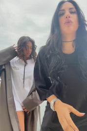 “AMMO” CHI'T'SAP T-Shirt Black/Animalier Grey