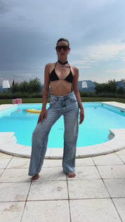 Bigall Denim “DIVA” Invidious Light Blue