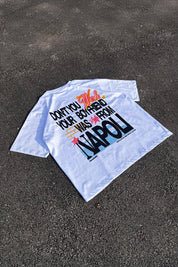 T-Shirt “WISHYOUR” Boyfriend White/Multi