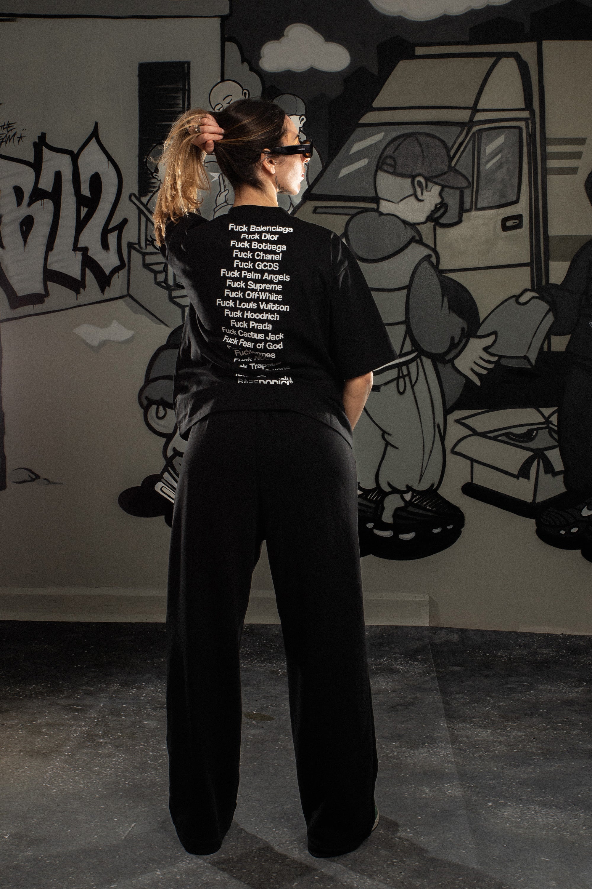 “THEICON” FCK Black T-Shirt