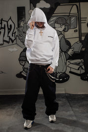 Hoodie “COMFY” FCK White