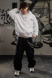 Hoodie “COMFY” FCK White