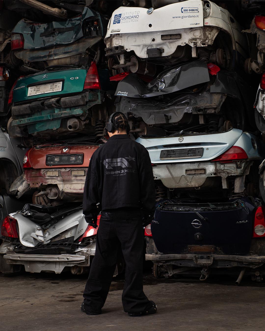 Simple Work Pants “THECRUISE” Black