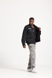 Work Jacket "FOMO" Black