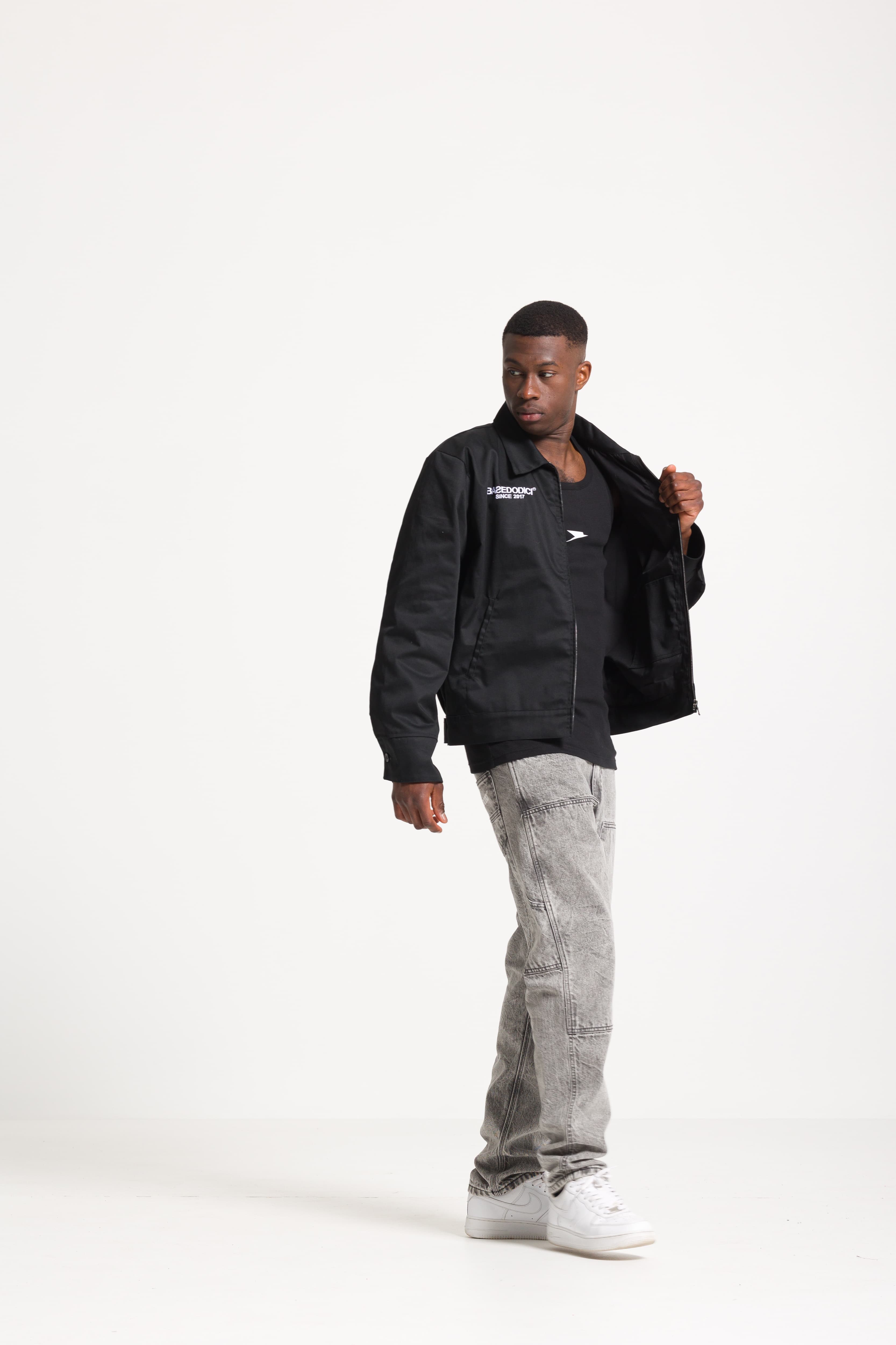 Work Jacket "FOMO" Black