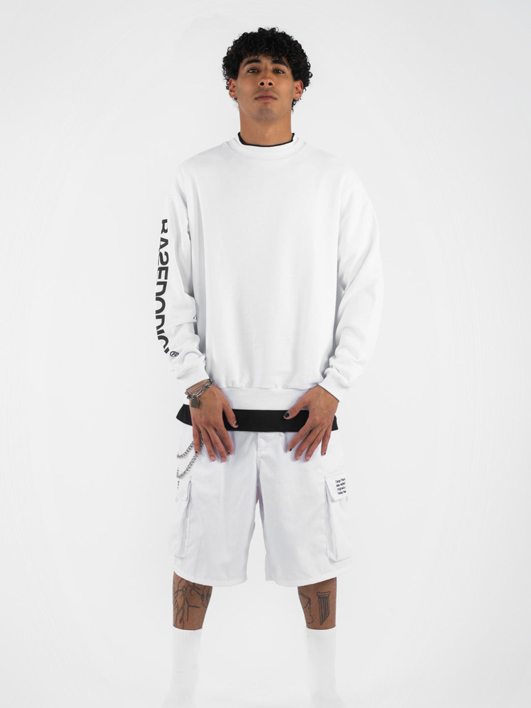 Crewneck “REVIVAL” White