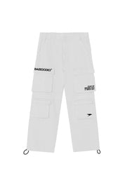 Cargo Pants "FOMO" White