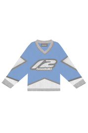 Knitwear "RACING MADE" Hockey Blue