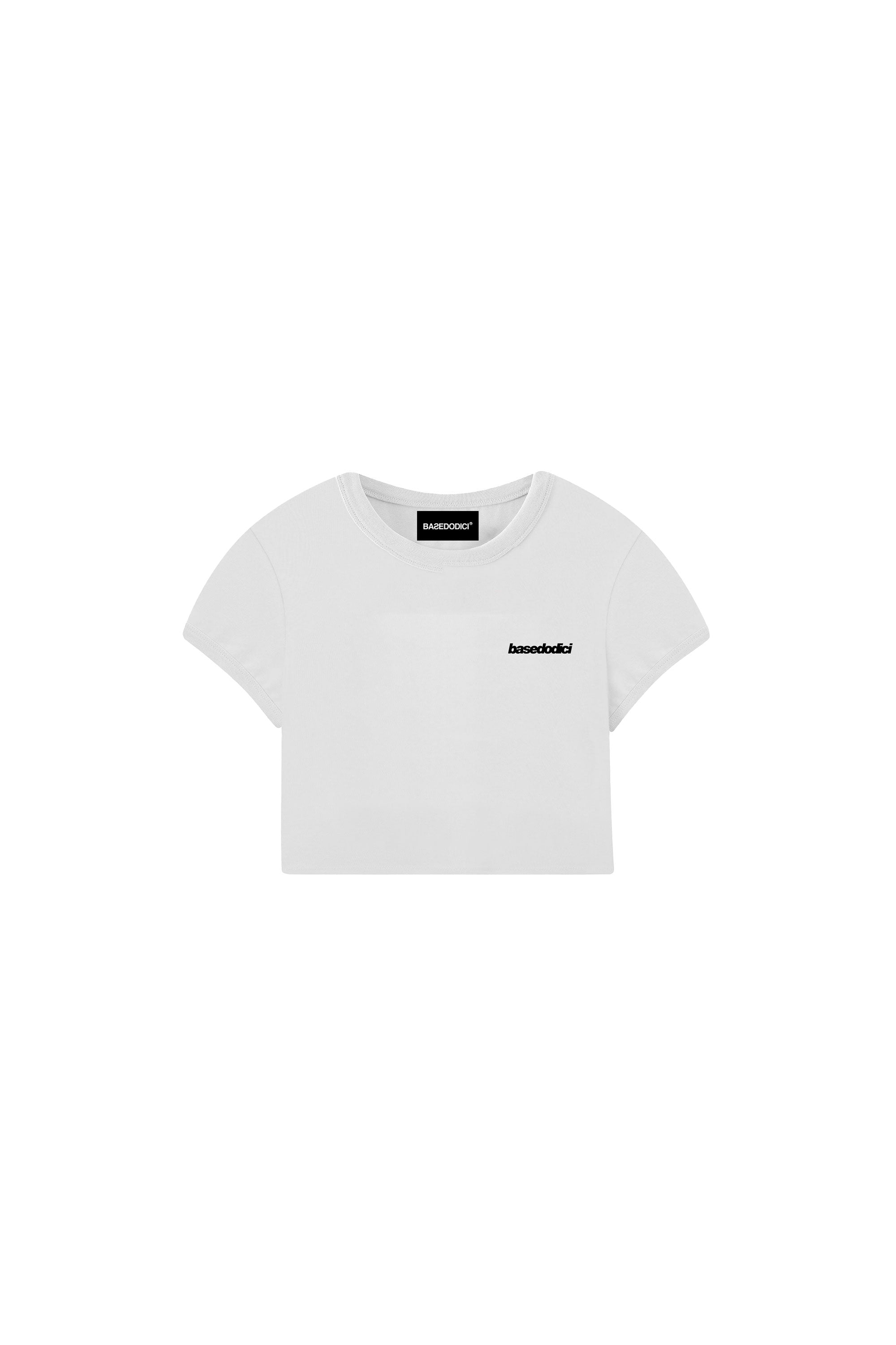 Crop Top “DIVA” More Men White