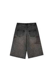 Jorts “DIVA” Strass Black