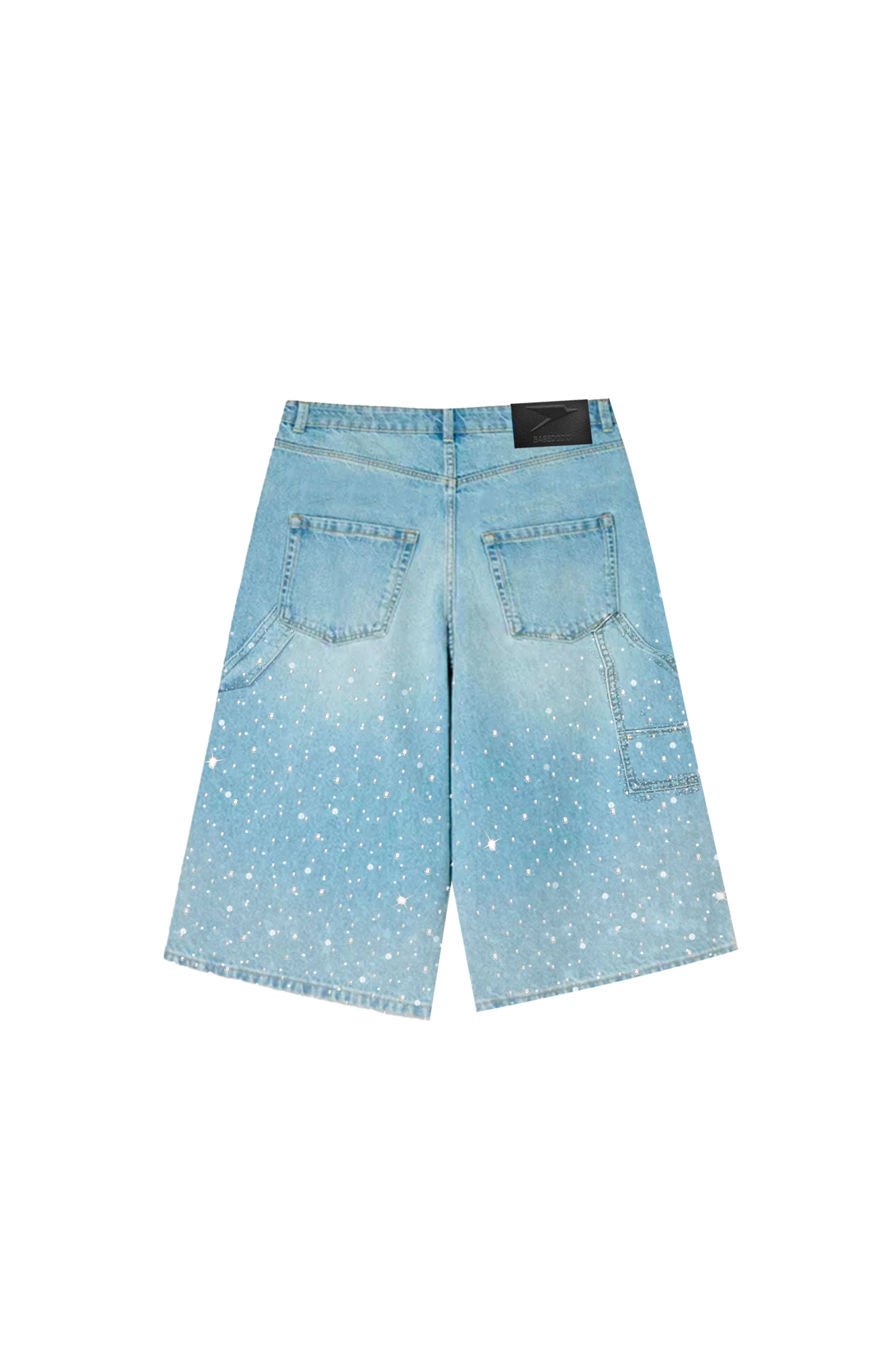 Jorts “DIVA” Strass Light Blue