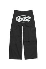Cargo Pants "RACING MADE" 012 Black 