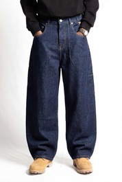 "RUDEBOY LDN" Work Denim Blue Raw