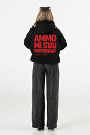 Hoodie "AMMO" MiStaiSoffrendo Black/Red
