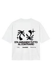 "SAMURAIJAYxBASEDODICI" TuttoSbagliato Tee White