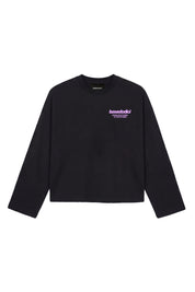 Longsleeve "AMMO" CHI'T'SAP Black/FurryPink