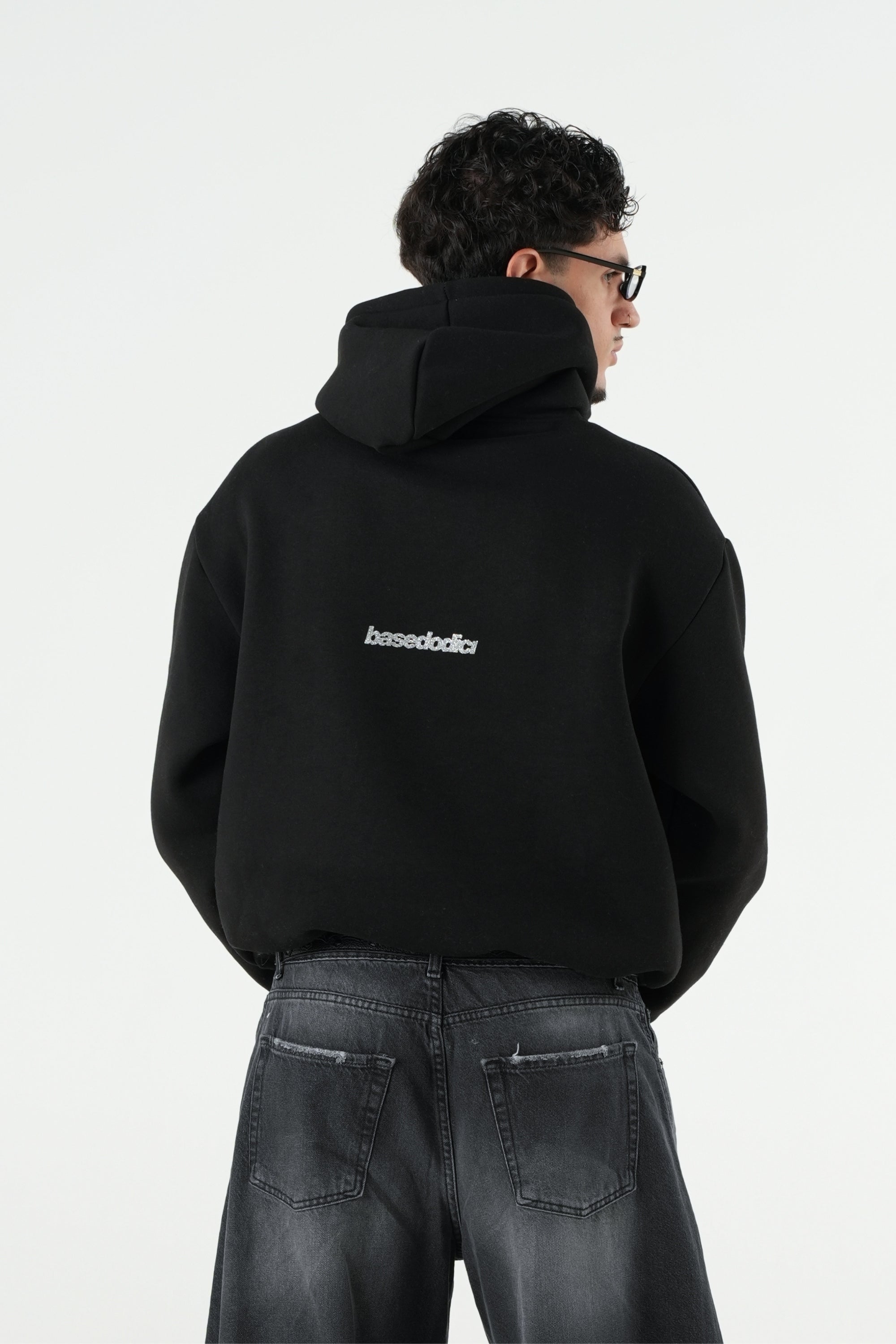 Hoodie "B12LAB" TuttoèPossibile Black/Glitter