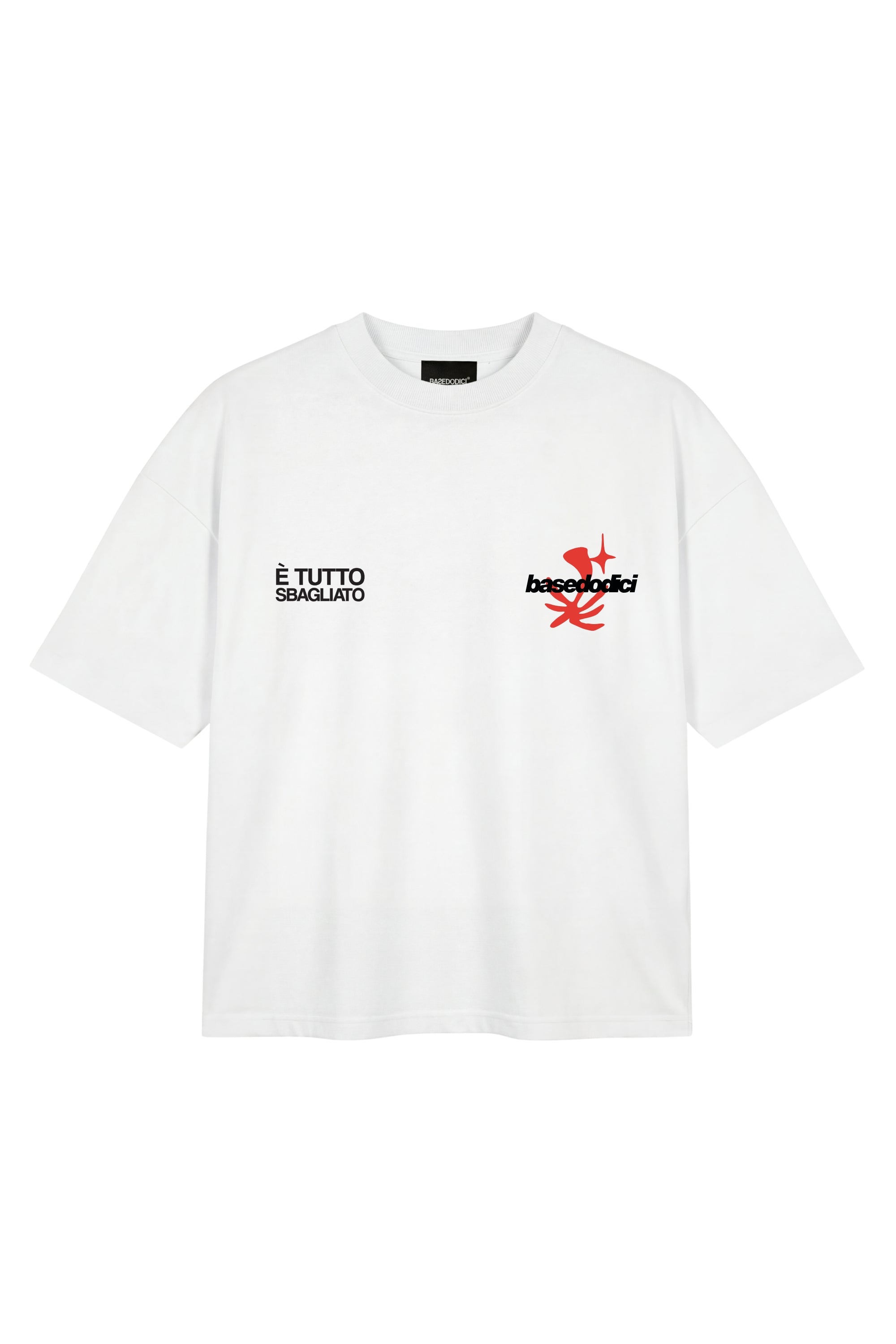 "SAMURAIJAYxBASEDODICI" Merengue Tee White