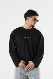 Longsleeve "B12LAB" Nisciun Black/Brown