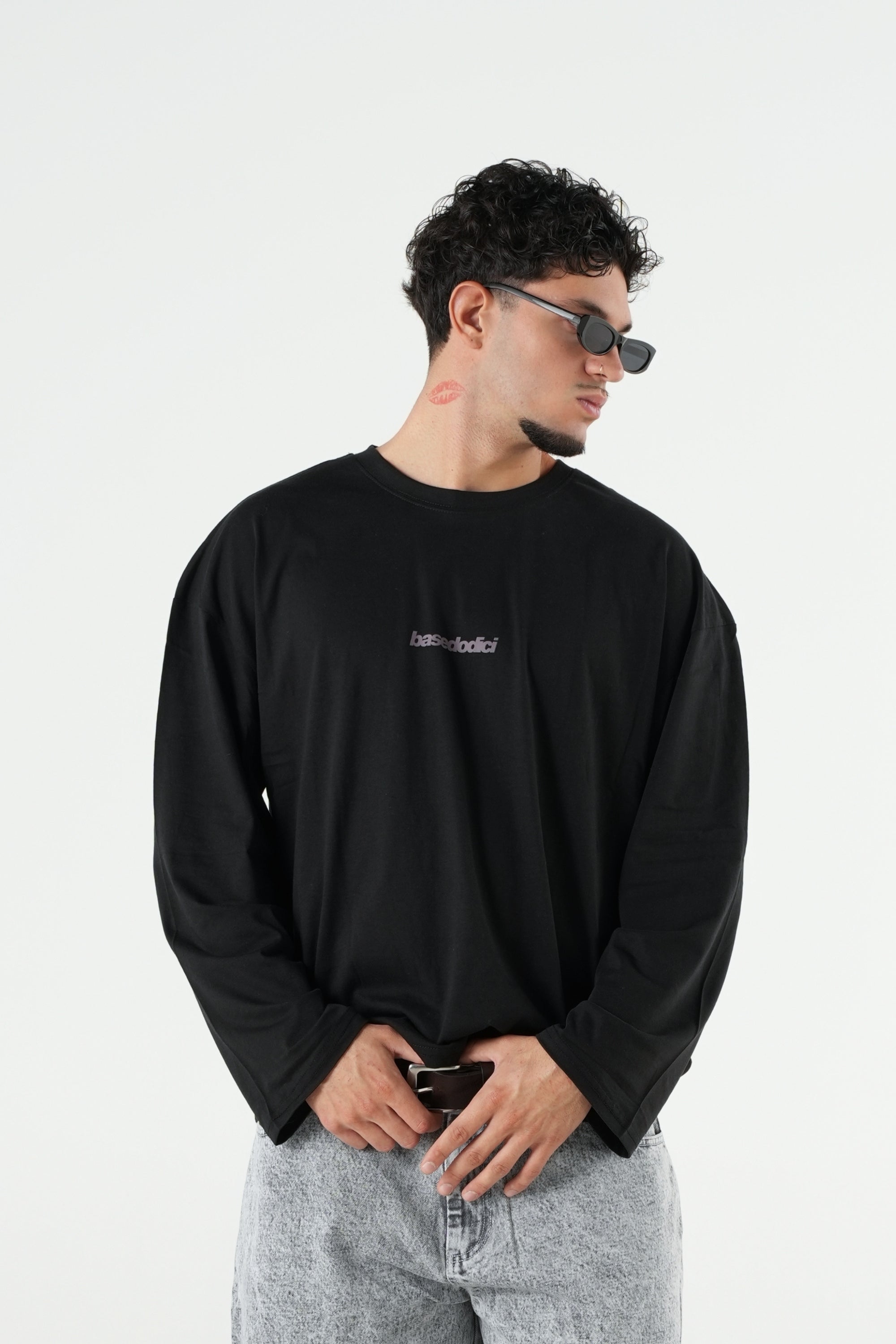 Longsleeve "B12LAB" Nisciun Black/Brown