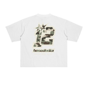 T-Shirt “CAMO4PLAYERS” 12 White/CamoGreen
