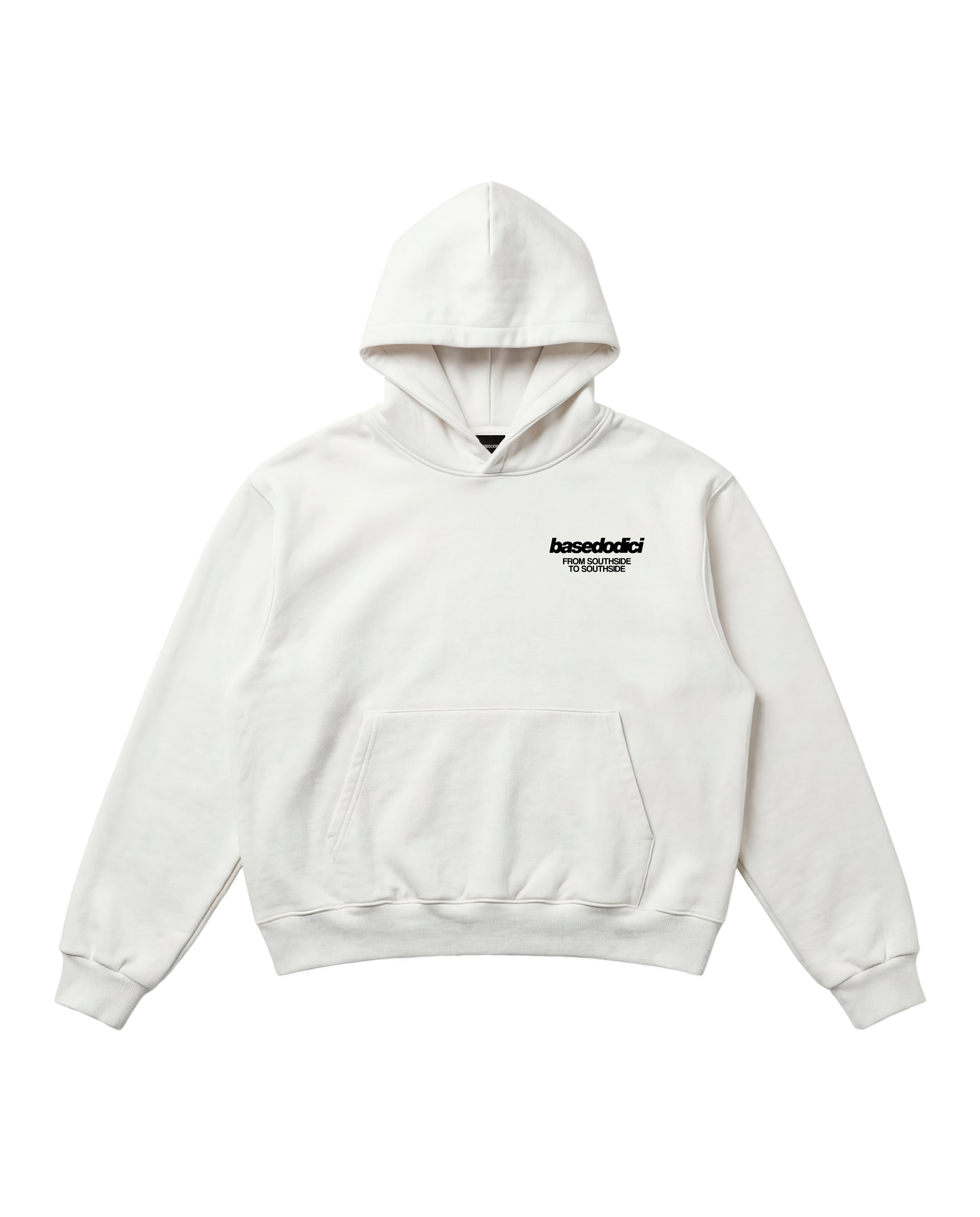 Hoodie "AMMO" CHI'T'SAP White/FurryPink