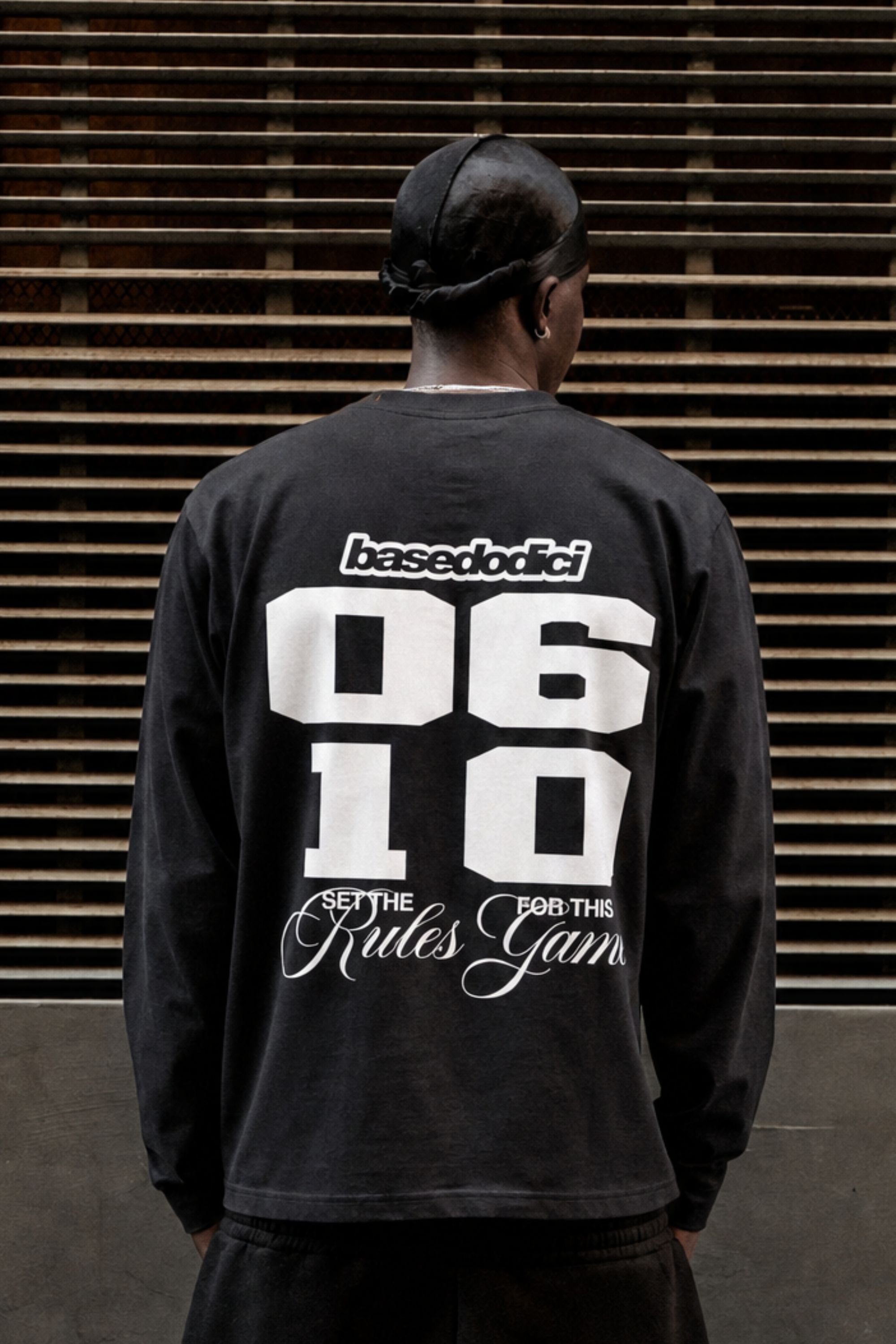 FREE Longsleeve "BROKENNESS" Set The Rules Black