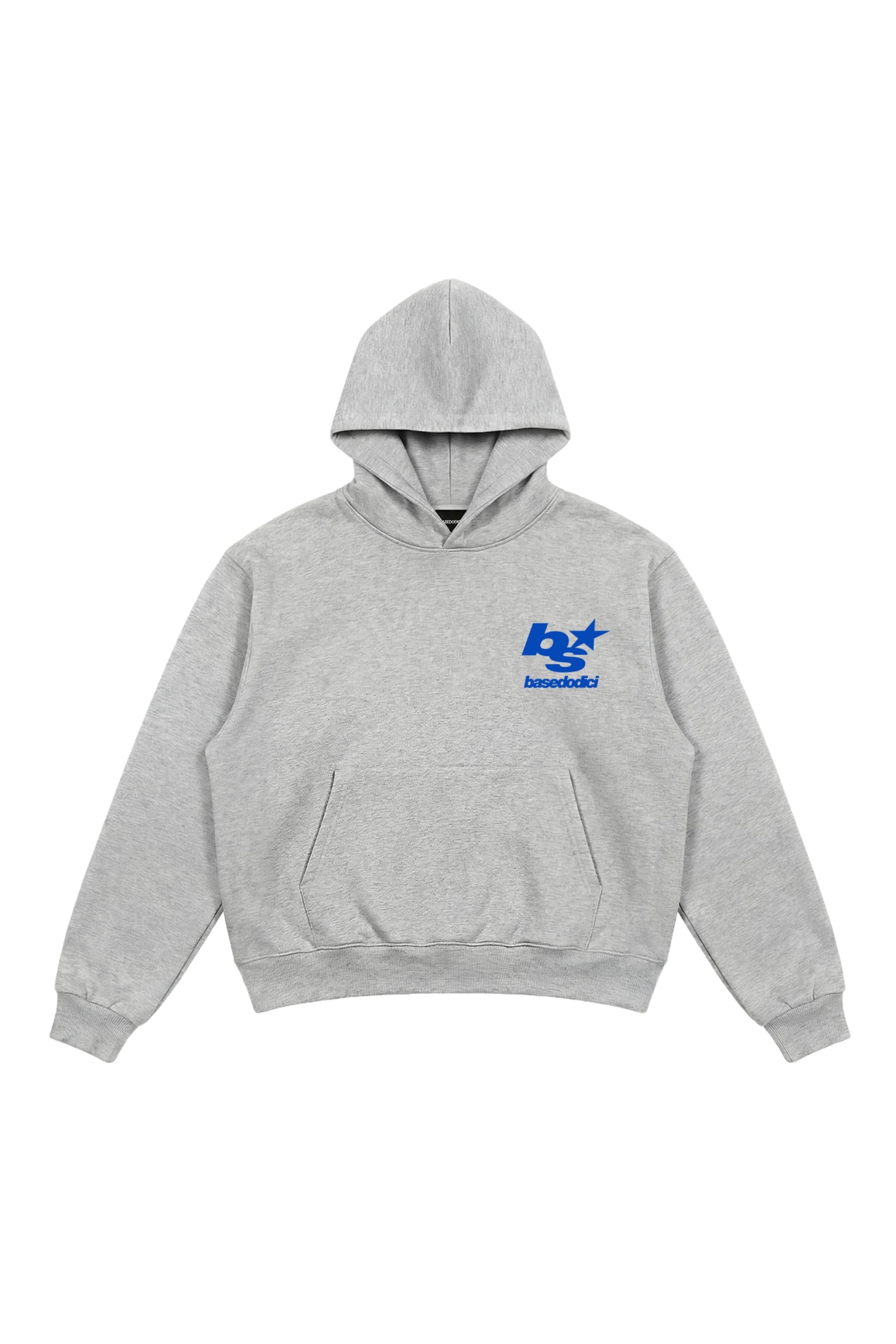 Hoodie "THE NOISE" BackLogoStars AshGrey/Blue