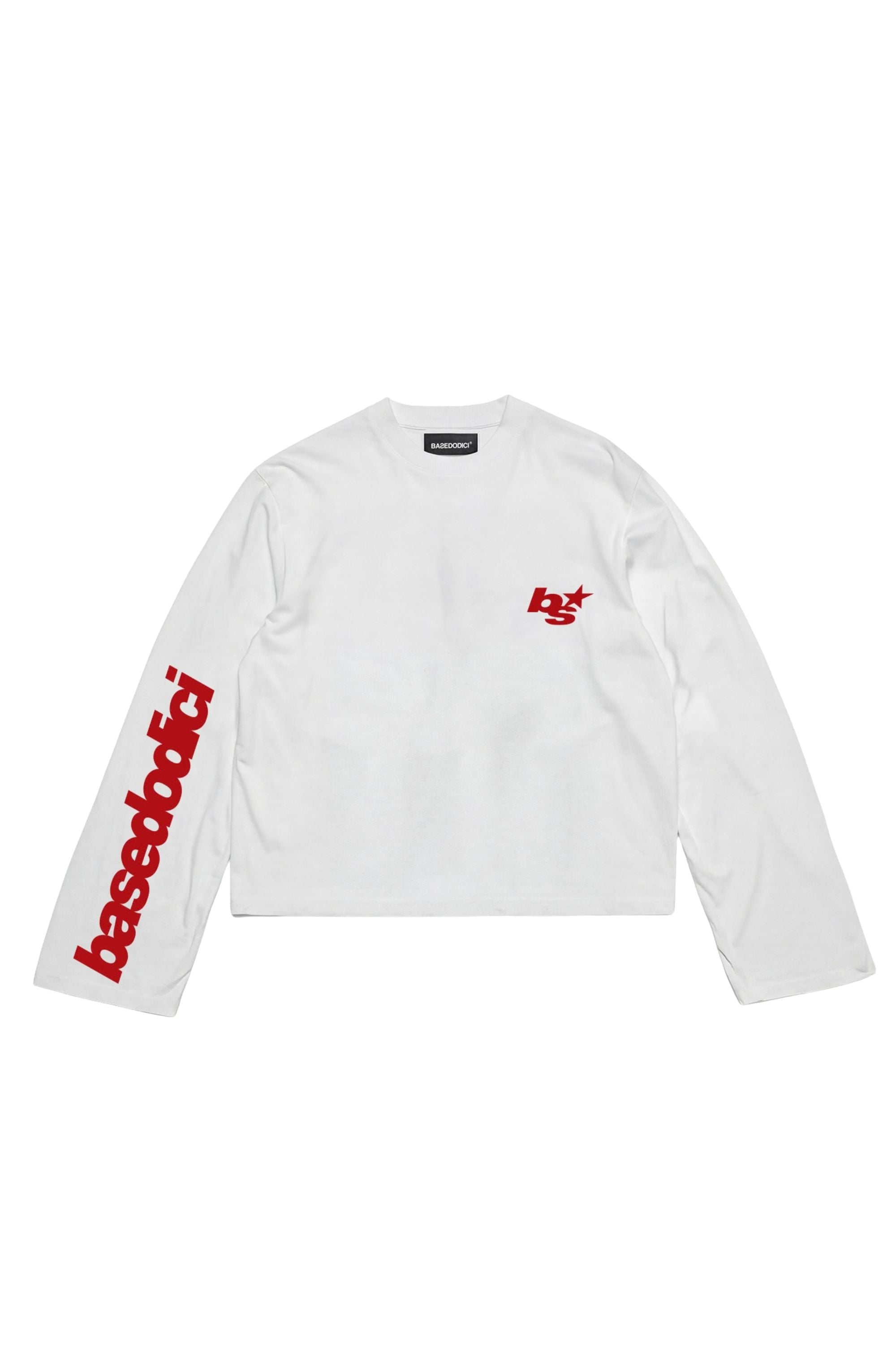 Longsleeve "BROKENNESS" MoneyMaker White